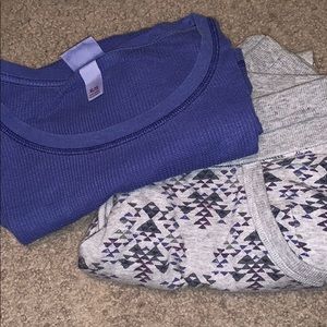 Thermal Top + Jogger Sweatpants Outfit